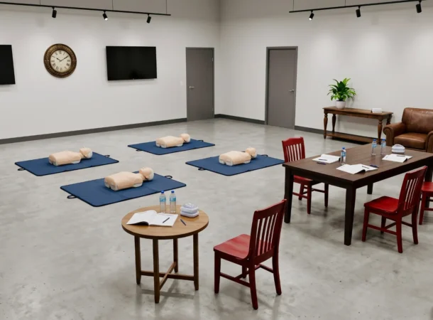 CPR Fort Worth class room